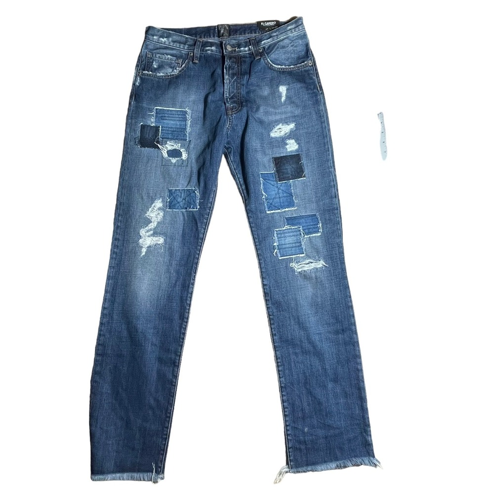 PRPS El Camino Boyfriend Taper Fit Patch It Women's Size 29
